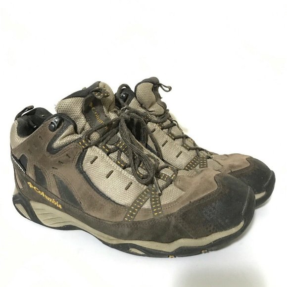 Columbia Omni Tech Hiking Waterproof Boots Brown - Picture 7 of 8